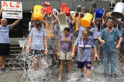 LSUHealthNO ALS Ice Bucket Challence